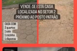 VENDO UMA CASA DE MADEIRA NO SETOR 02 EM BURITIS/RO